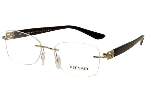 versace rimless glasses womens|discontinued versace eyeglass frames.